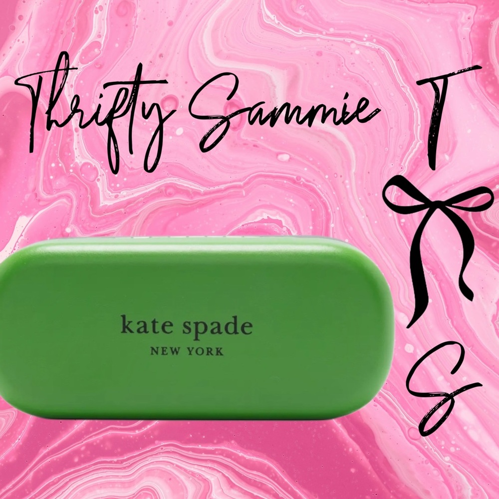 Kate Spade Vibrant Green Eyewear Case